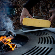 Fire bowl Cheese wheel