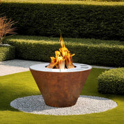 Conical fire bowl