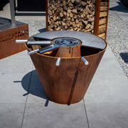 Square fire bowl