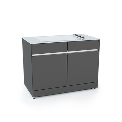 Outdoor kitchen gas barbecue