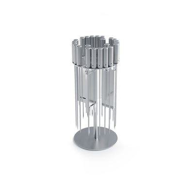Holder for barbecue accessories, stainless steel
