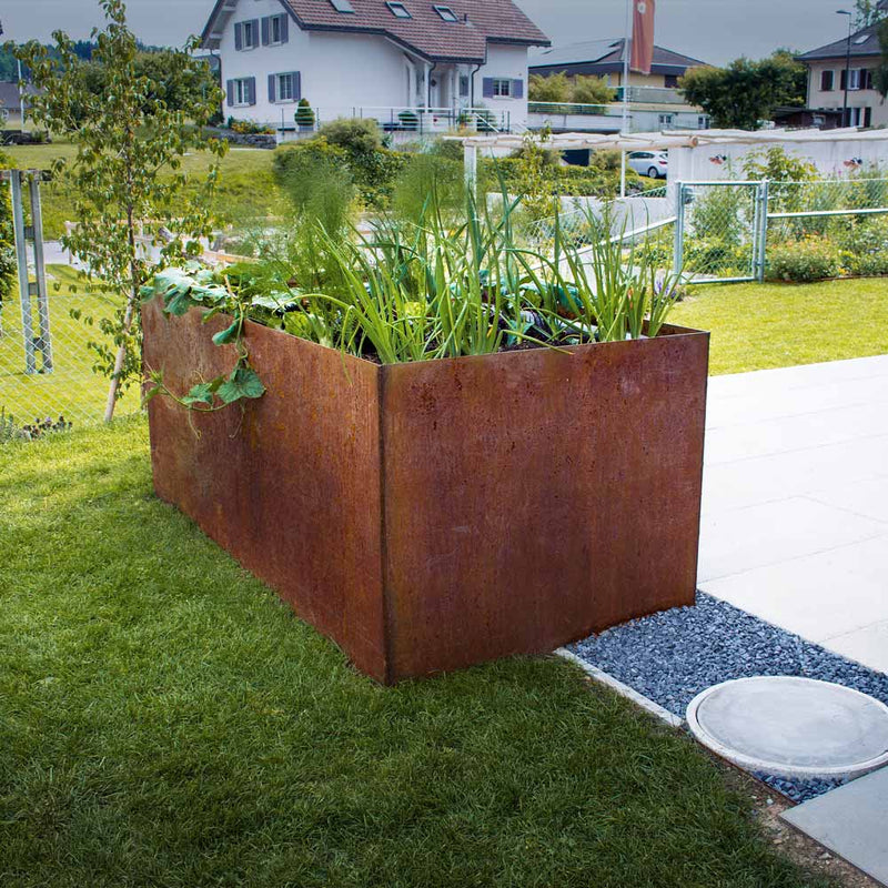 Metal raised bed 