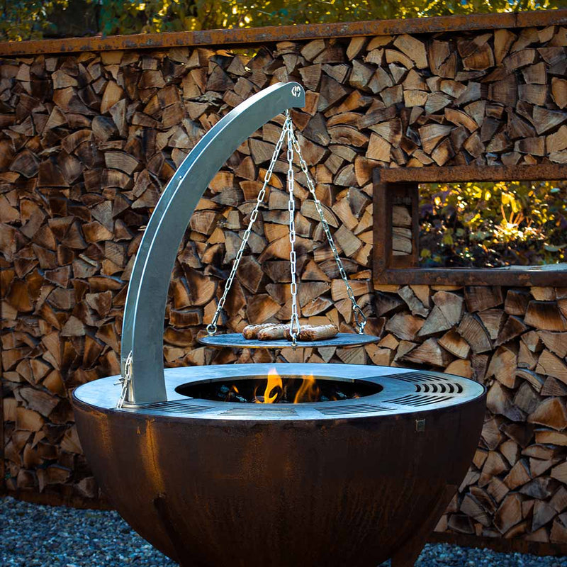 Barbecue gallows Fire bowl