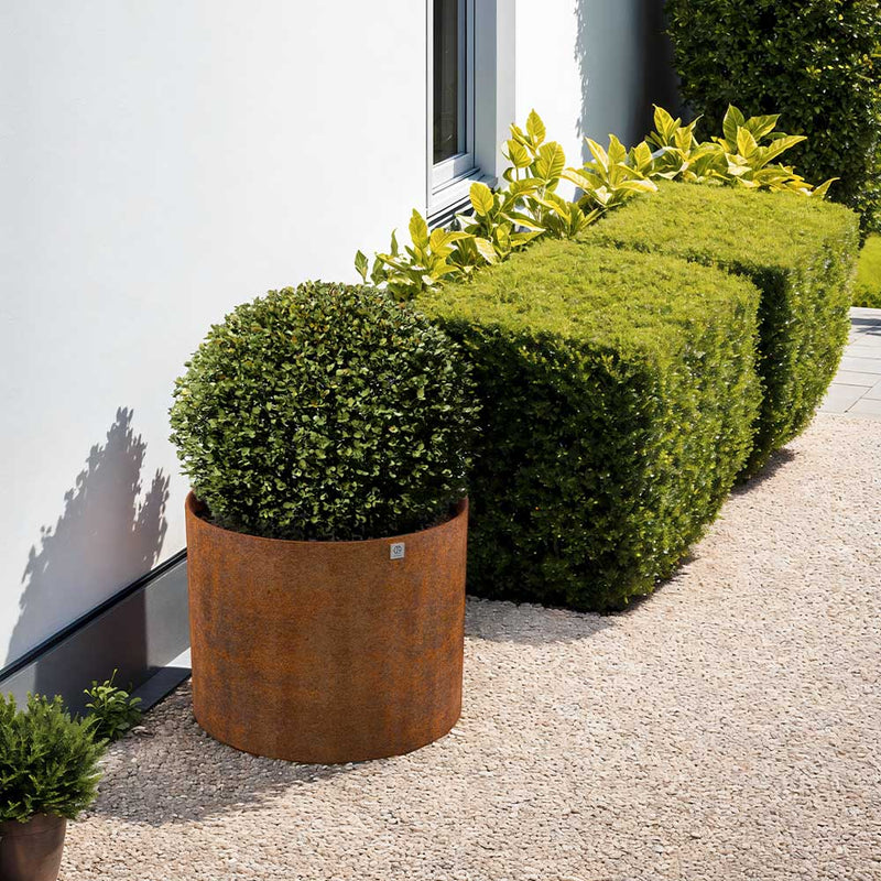 Plant pot stainless steel