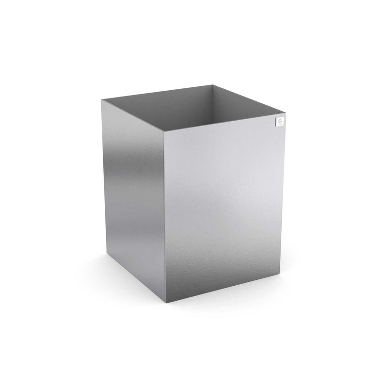 Stainless steel square plant pot