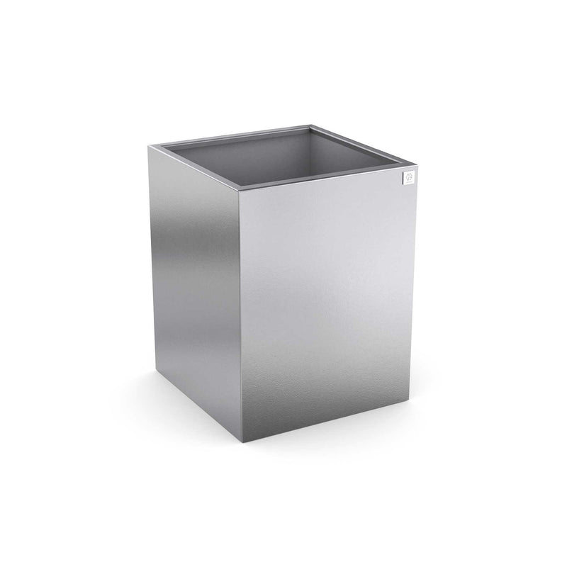 Stainless steel square plant pot