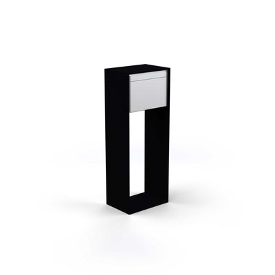 Letterbox, powder coating