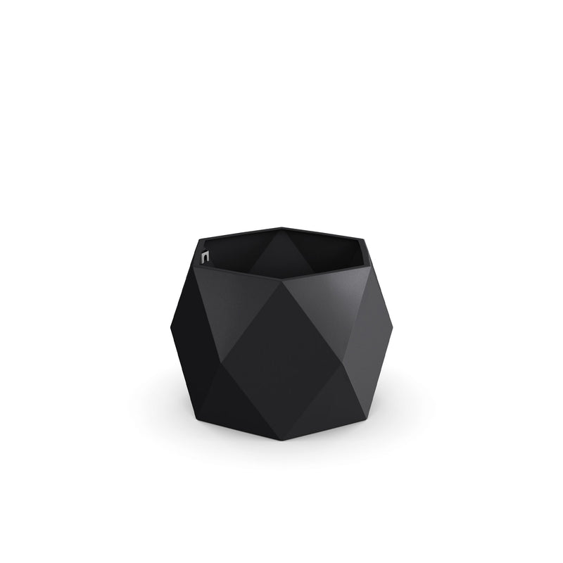 Plant pot diamond black