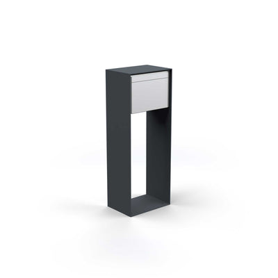 Letterbox, powder coating