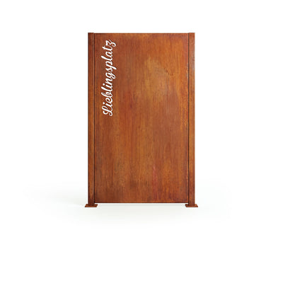 Privacy screen Favorite spot, patina