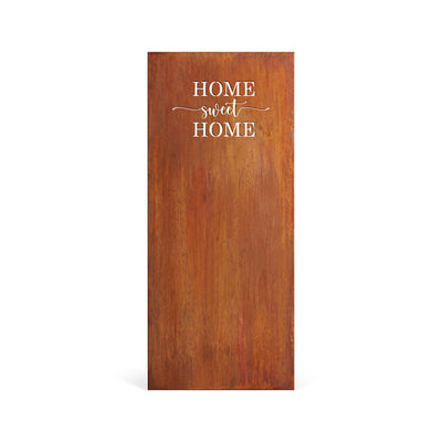 Privacy screen Home sweet home, patina