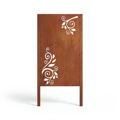 Privacy screen ornamental plant, patina